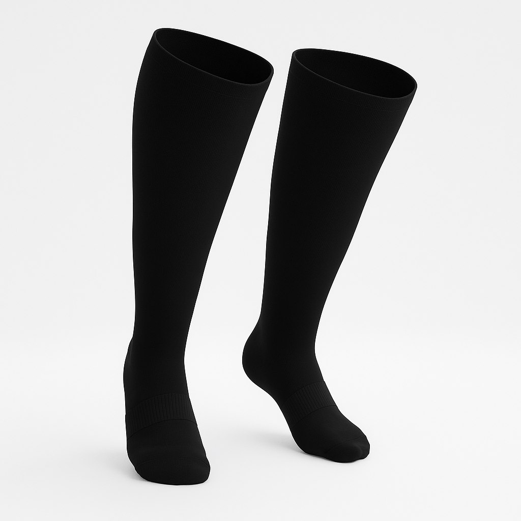 Medias Rodilla Pack 3 Negro