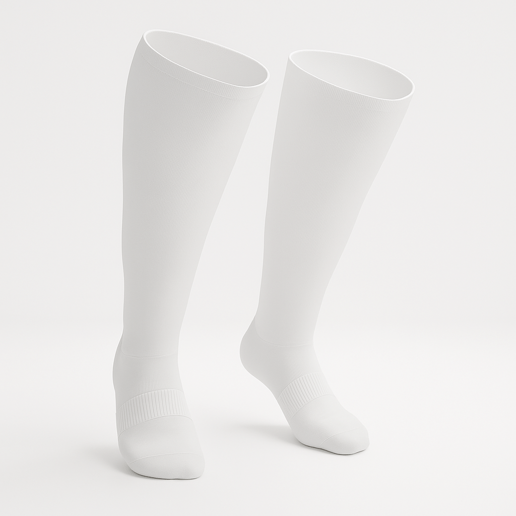 Medias Rodilla Pack 3 Blanco