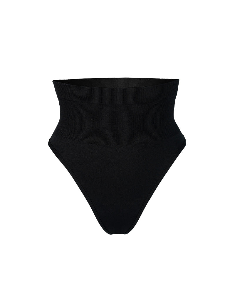 Tanga de cintura media con control de abdomen (paquete de 2)