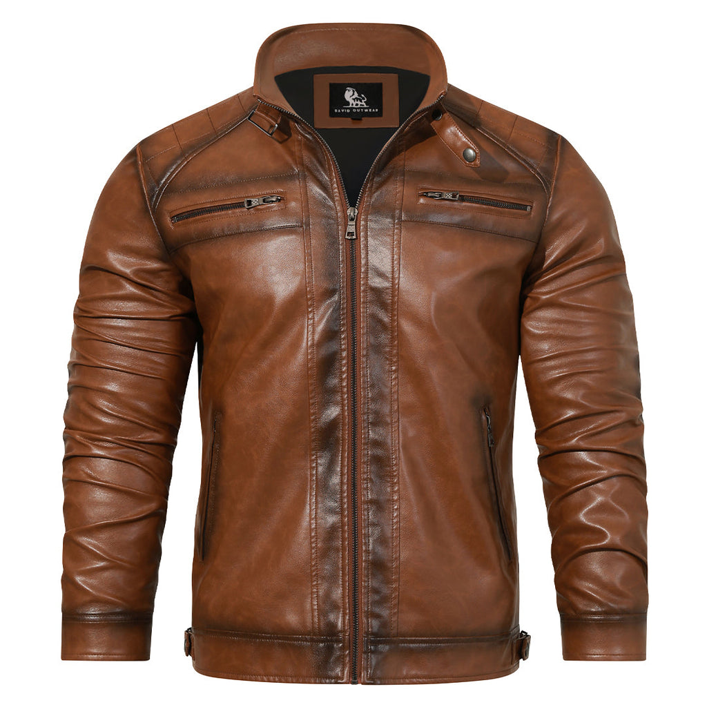 Chaqueta de cuero Roadster