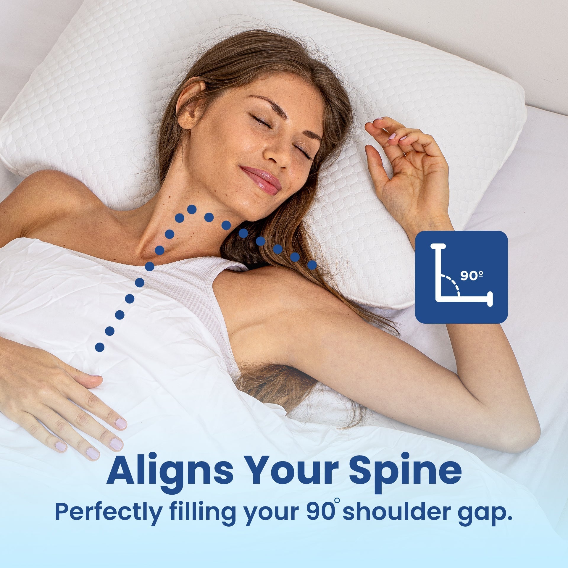 Almohada Ergonómica Sueño Profundo